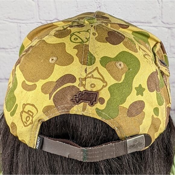 Trukfit Camouflage Hip-Hop Baseball Cap Flat Brim Cap Adjustable Strapback Hat - Picture 5 of 10